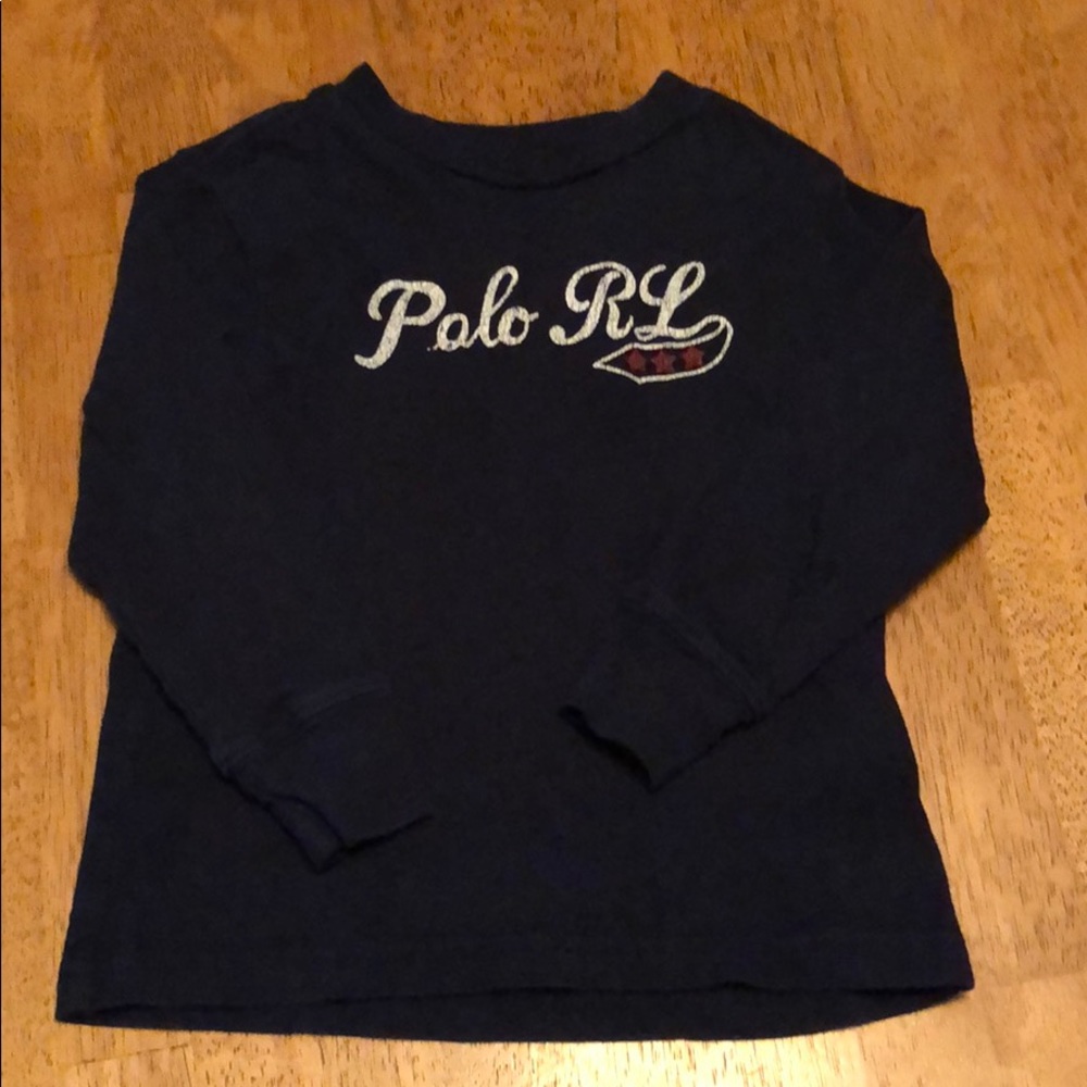 POLO BOYS LONG SLEEVE TEE 2T